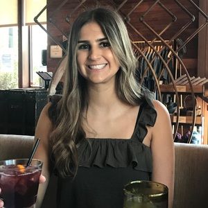 Green (Olive) Ruffle Top